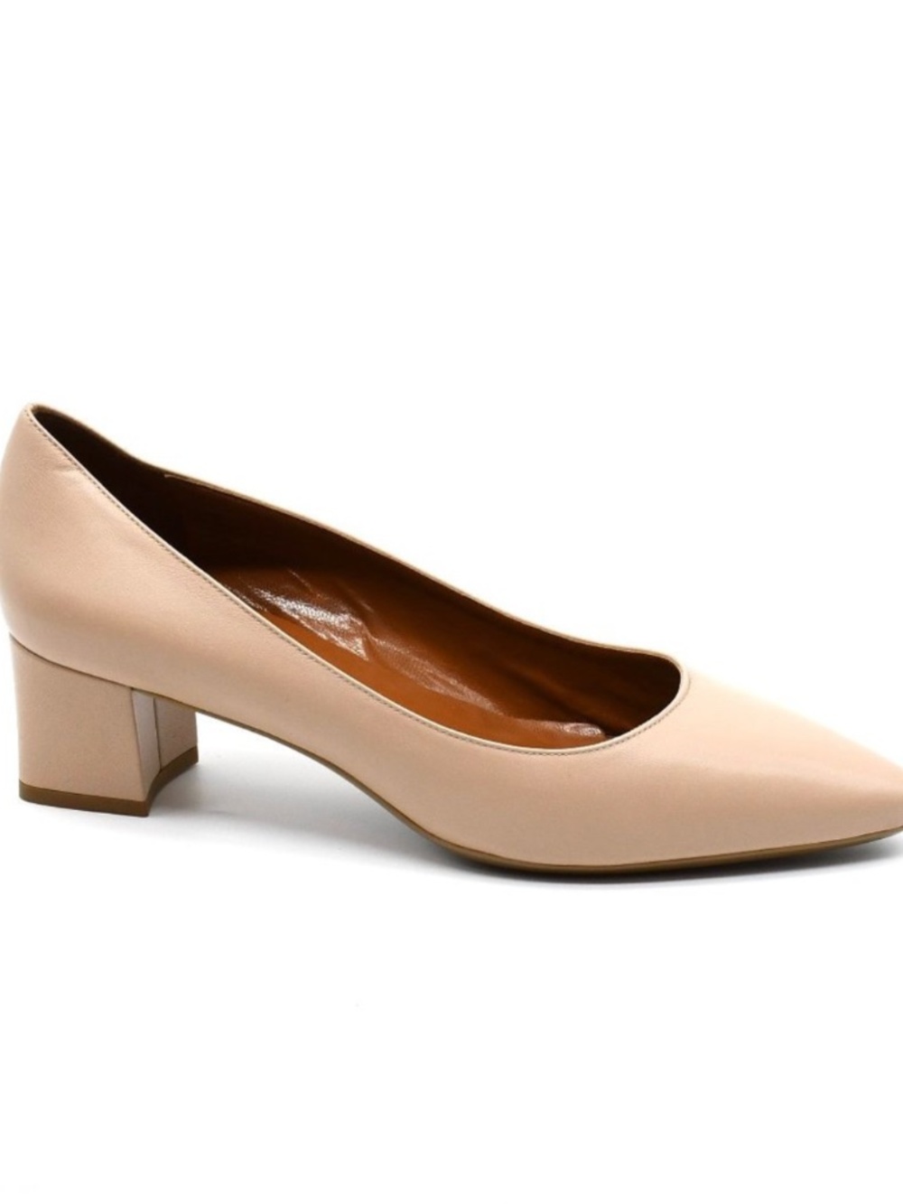EUC Aquatalia Pasha Tan Leather Pumps Never Worn